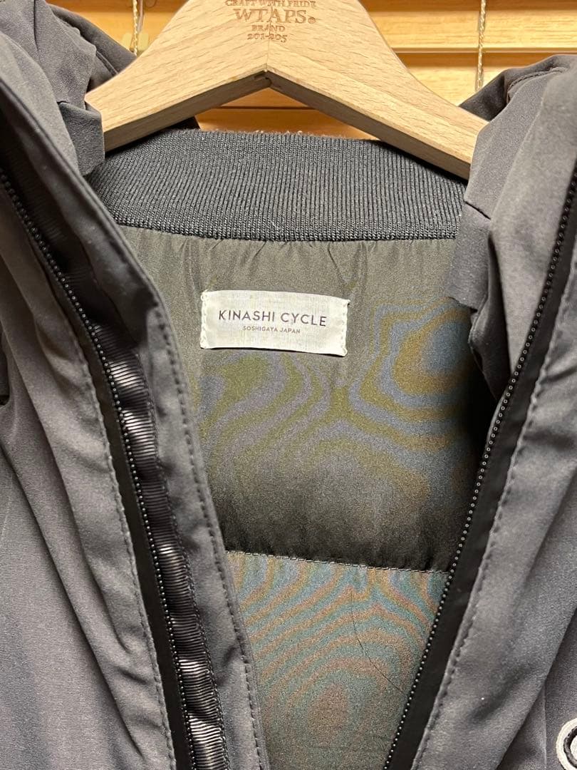 木梨サイクル マウンテンダウンジャケット チャコールMサイズ - メルカリ