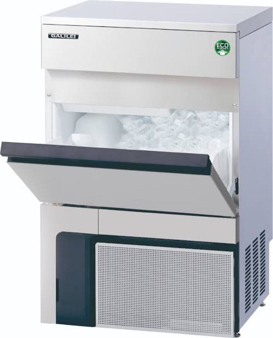 GALILEI 製氷機 FIC-35KTX フクシマガリレイ　新品　未開封 FIC-35KTX1 - キューブアイス製氷機アンダーカウンタータイプ - 製品