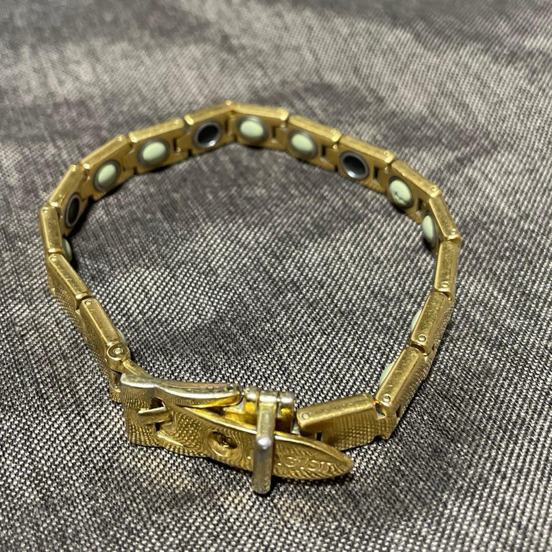 MAGIST 磁気ブレスレット 尾崎将司デザイン・ゴールド - メルカリ