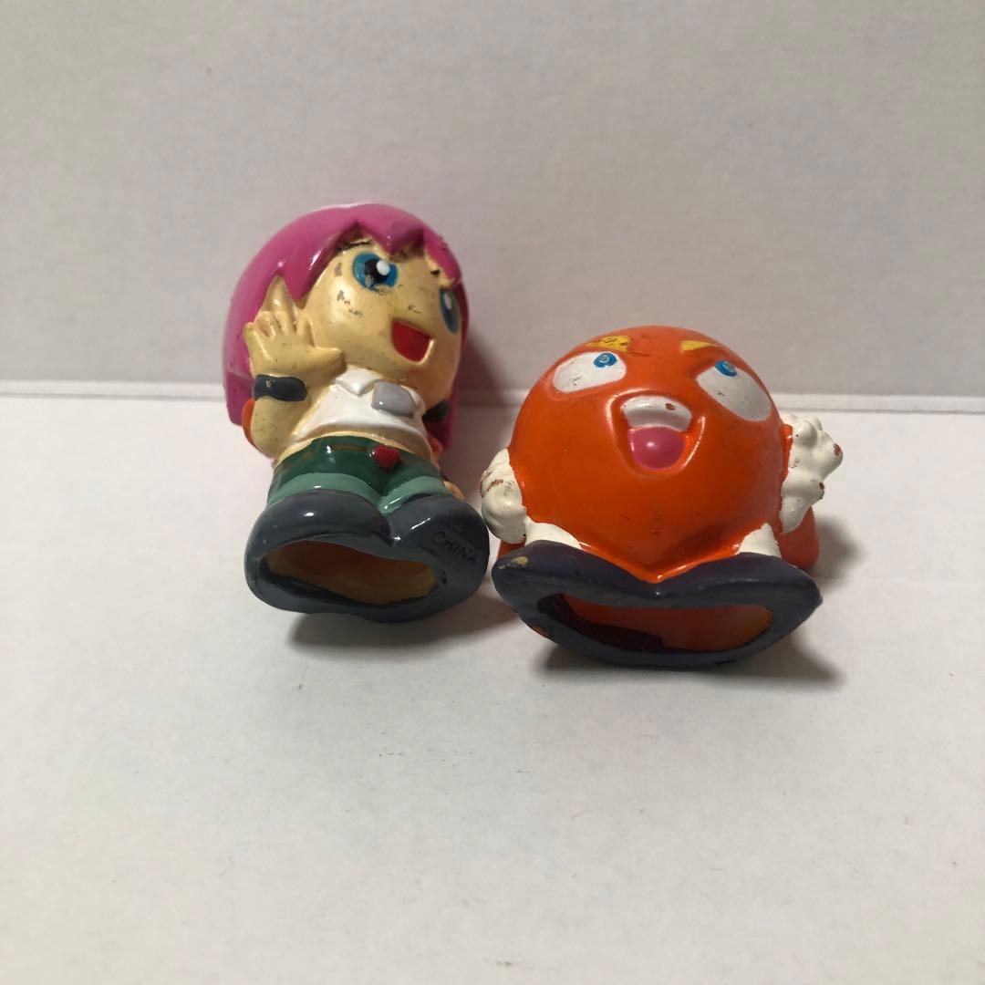 首領(ドン)パッチ ボボボーボ・ボーボボ ビュティ ソフビ 指人形 2体