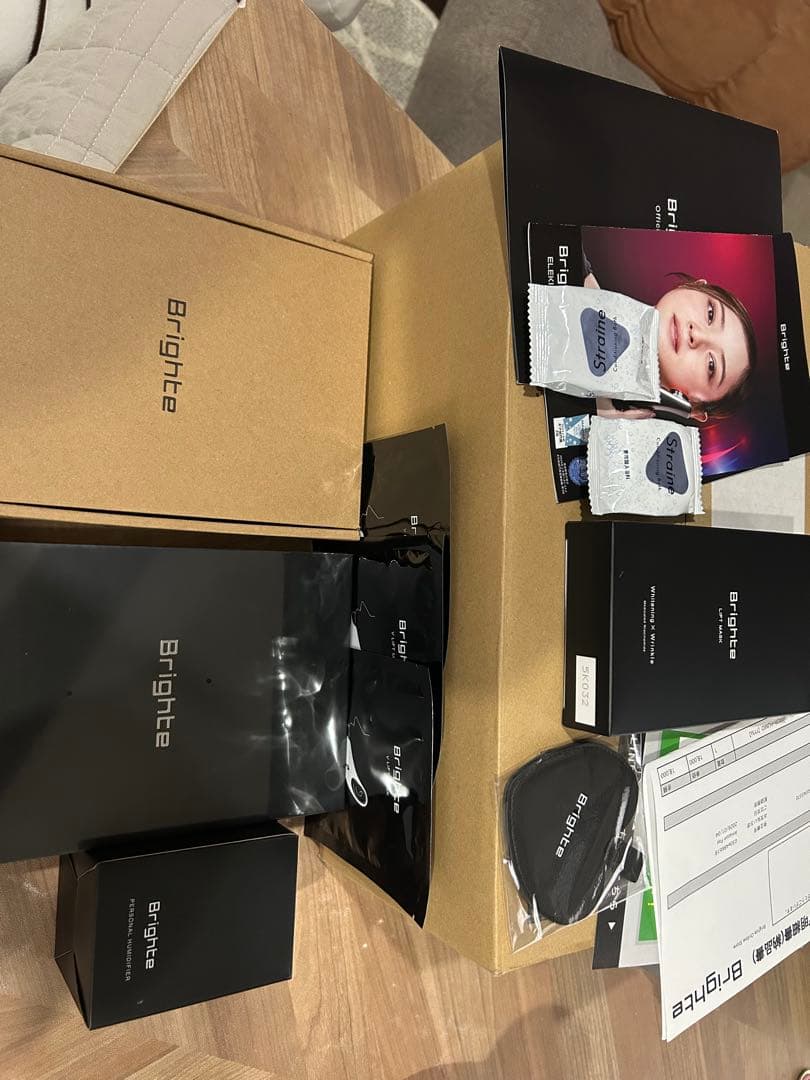 ブライト　リフト　加湿器　マスク Brighte リフトマスク 2箱 パーソナル加湿器 ヘアバンド セット｜Yahoo