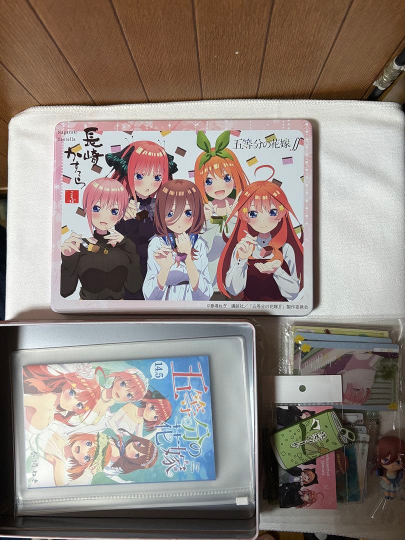 値下げ不可☆三玖グッズ未開封３点＋14冊14.5巻未開封＋三玖収納＋三玖ルーム