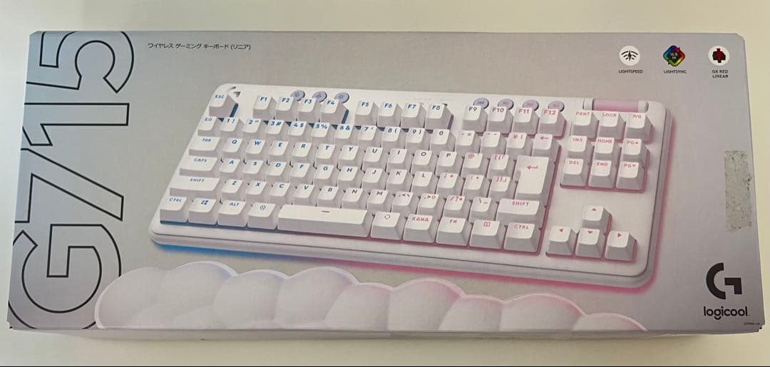 Logicool G715 オーロラコレクション ホワイト リニア軸 - メルカリ