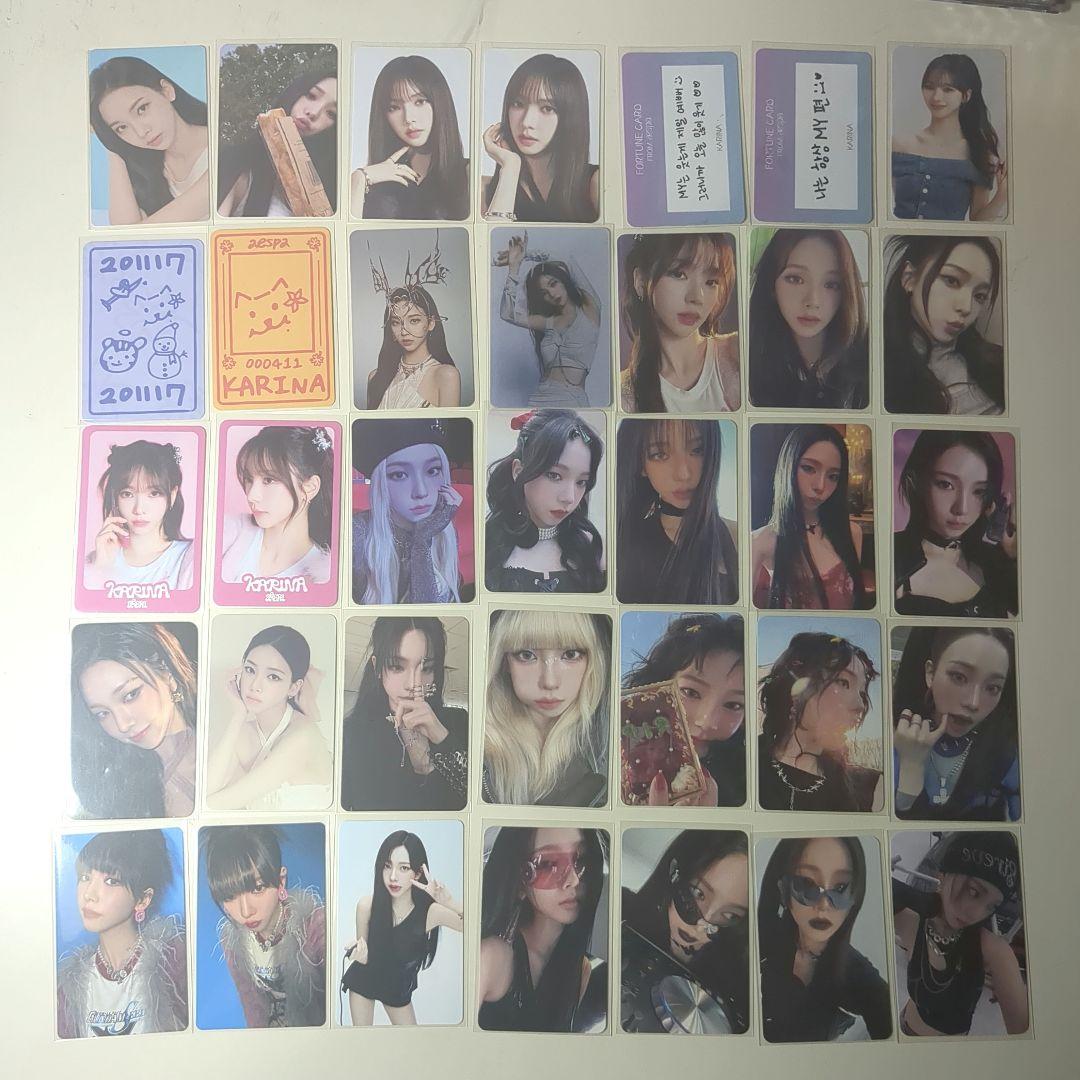 aespa カリナ トレカ 35枚 まとめ売り 公式 aespa カリナ トレカ まとめ売り - メルカリ