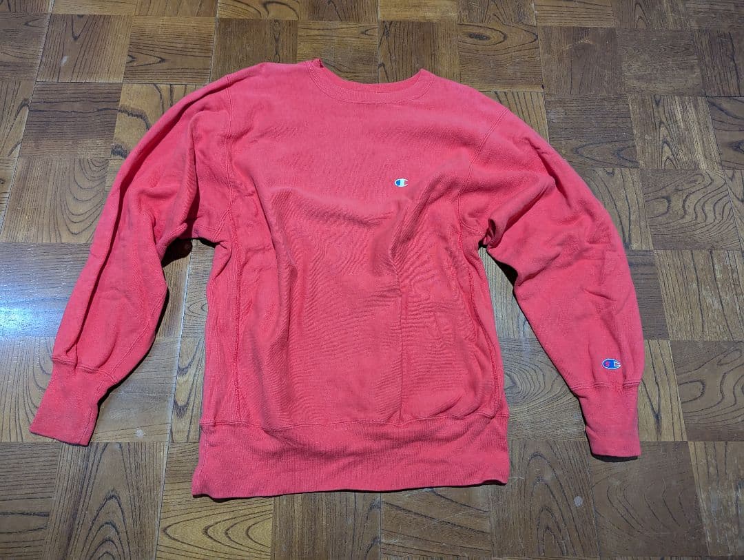 90’s チャンピオン リバースウィーブ 赤 USA製 刺繍タグ チャンピオン Champion 90s 90年代 刺繍タグ REVERSE WEAVE リバース