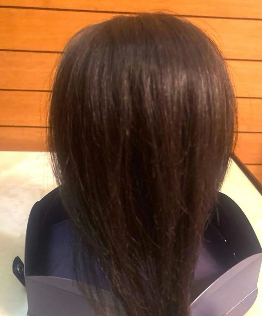 フォンテーヌ 部分ウィッグ 頭頂部ウィッグ DT52 F7ダークブラウン