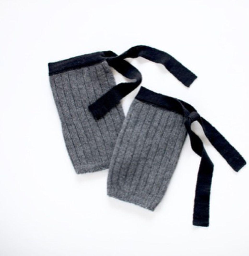 新品 mina perhonen souffle レッグウォーマー - メルカリ