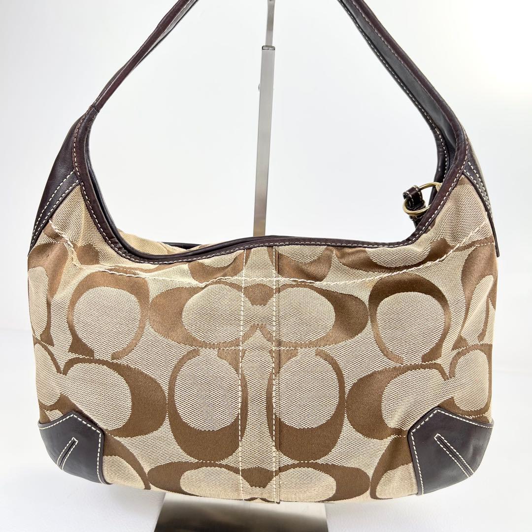 y2k✨00s】COACH ワンショルダー アクセサリーポーチ シグネチャー