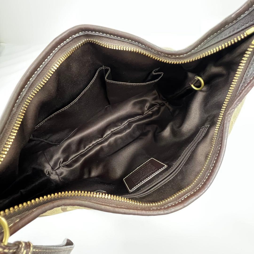 y2k✨00s】COACH ワンショルダー アクセサリーポーチ シグネチャー