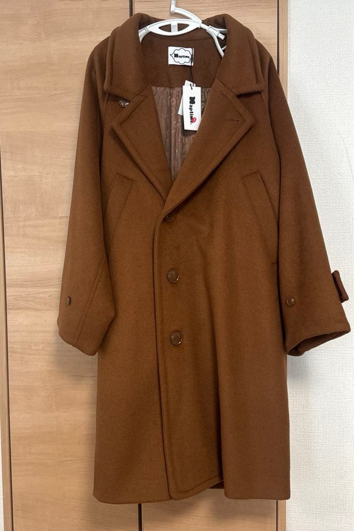 Naptime ロング コートMブラウン 西島隆弘 Nissy - メルカリ
