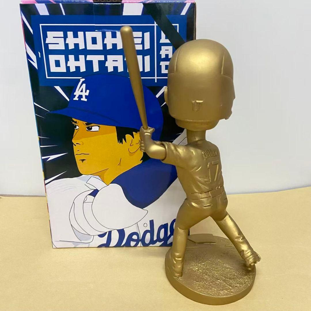 大谷翔平 ボブルヘッド ゴールド ドジャース会員 限定 激レア - メルカリ