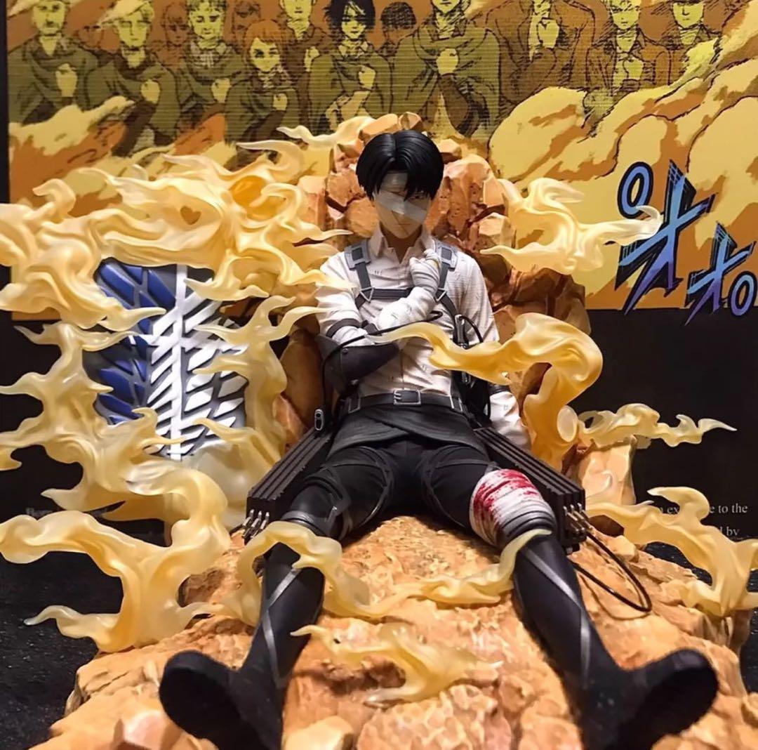 進撃の巨人 リヴァイ・アッカーマン ガレージキット ガレキ スタチュー