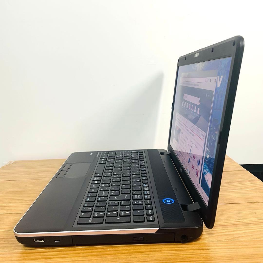 爆安SSD富士通ノートパソコン Windows11オフィスカメラDVD