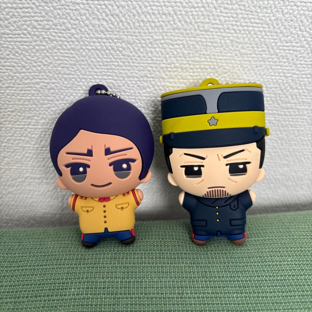 月島基＆鯉登音之進/ゴールデンカムイ/ナムコ限定ラバーマスコット