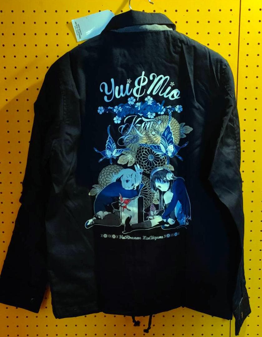 ◤ 未使用 けいおん！ ◢ K-ON! 平沢唯 秋山澪 コーチジャケット