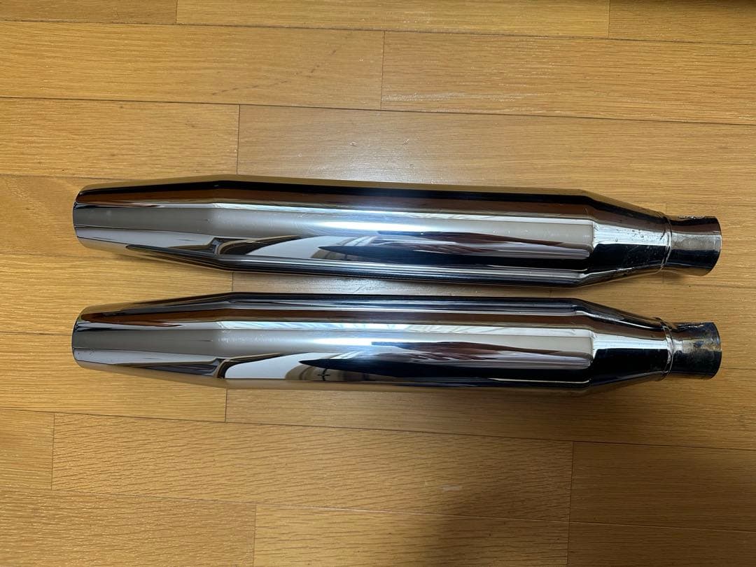 ハーレー　XL1200X フォーティーエイト　北米マフラー　21ミリパンチアウト ハーレー XL1200X フォーティーエイト 北米マフラー 21ミリパンチ