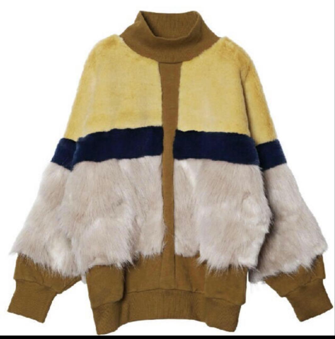 アメリヴィンテージ ファーカラーブロックスウェットの通販はau PAY