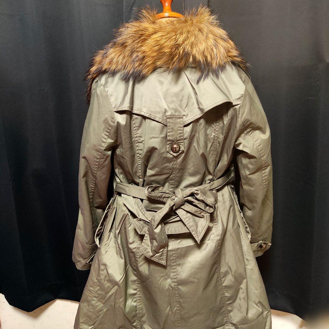 平成ギャル y2k ファー付き ミニタリー モッズコート フェアリー