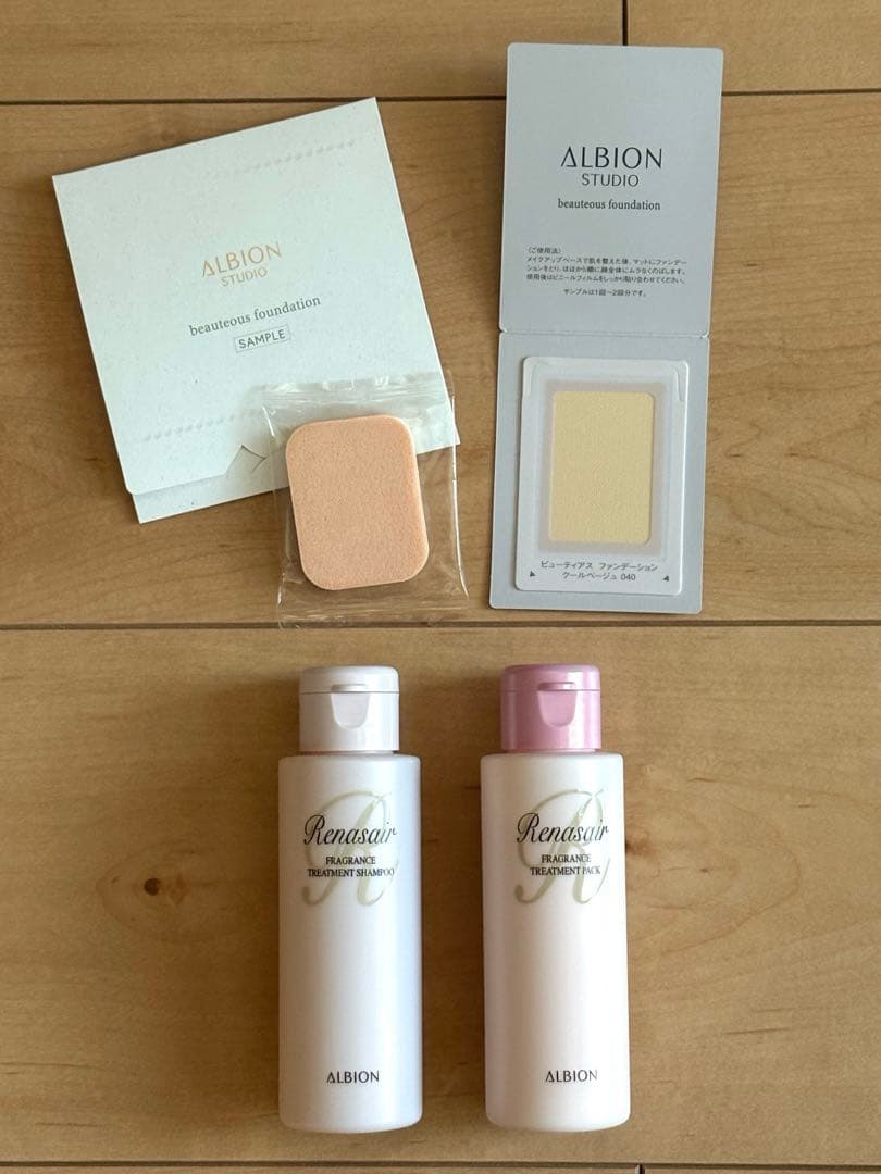 アルビオン ルネセアフレグランストリートメントシャンプー&パック