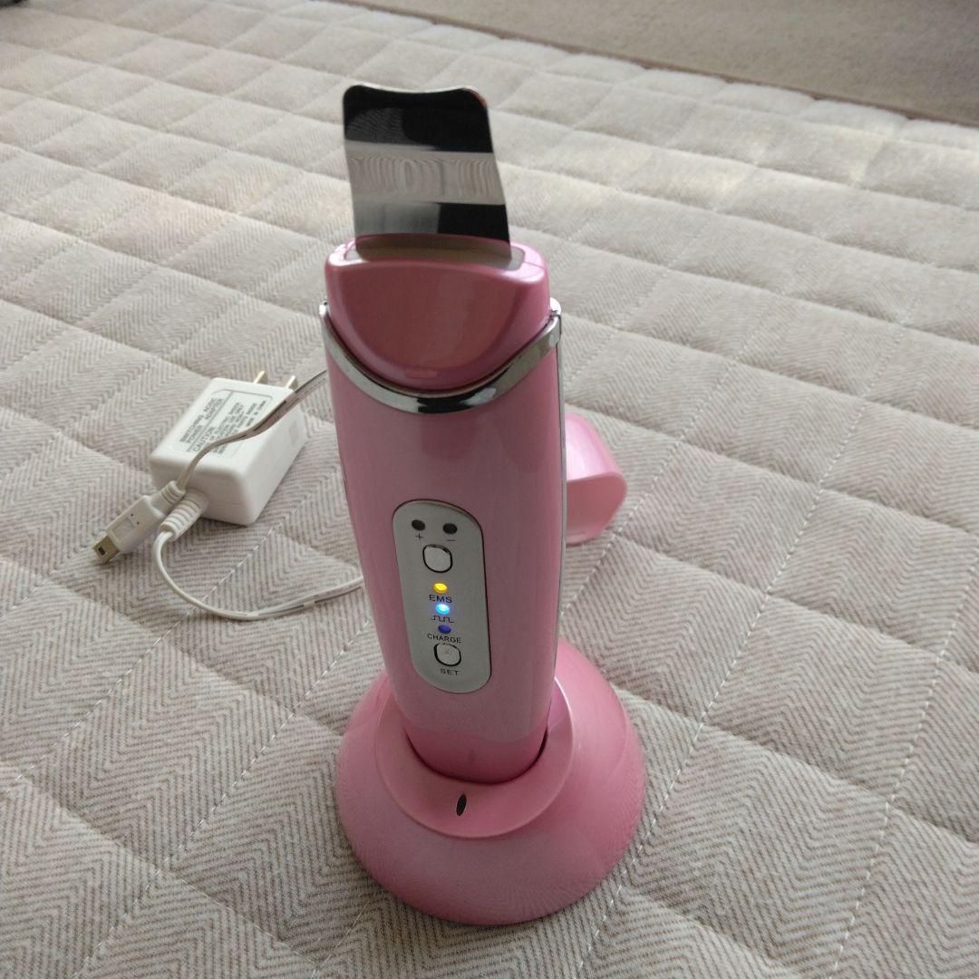 アクア エステ ソニック美顔器 EMS 充電器・スタンド付き - メルカリ