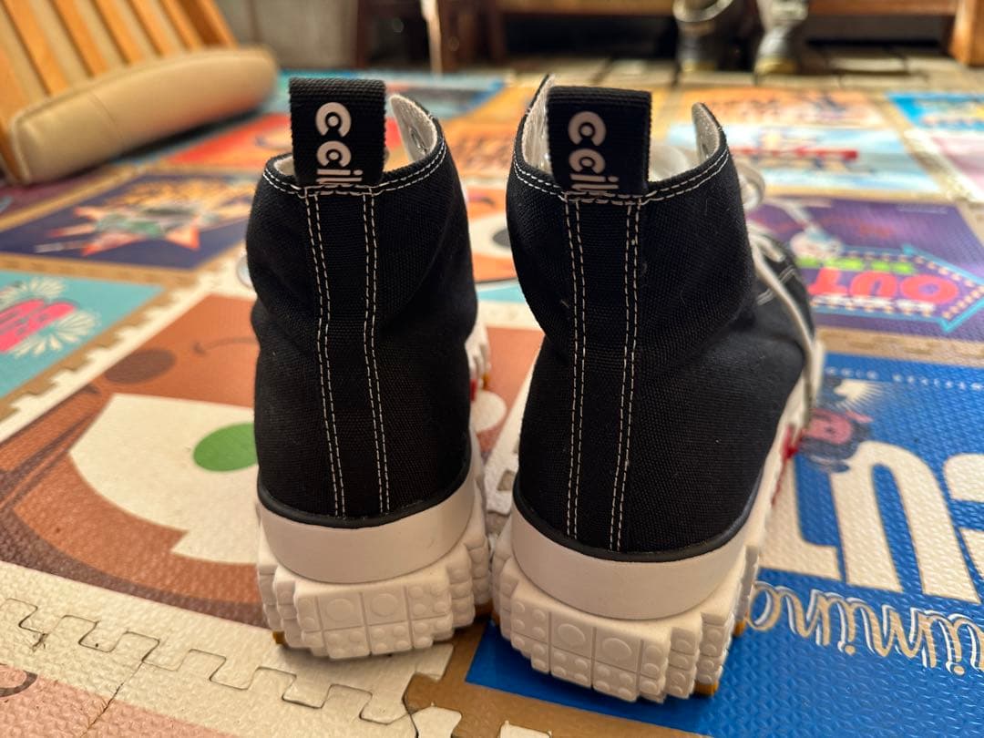 CCILU チル レインシューズ 防水スニーカー ブロック 27.5cm