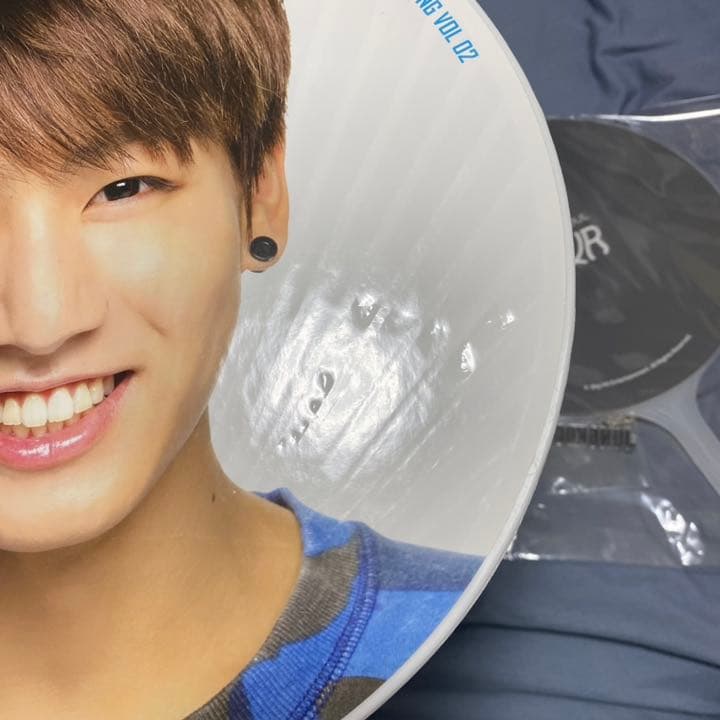 アンカバBTS ジョングク公式うちわおまけ付き♪