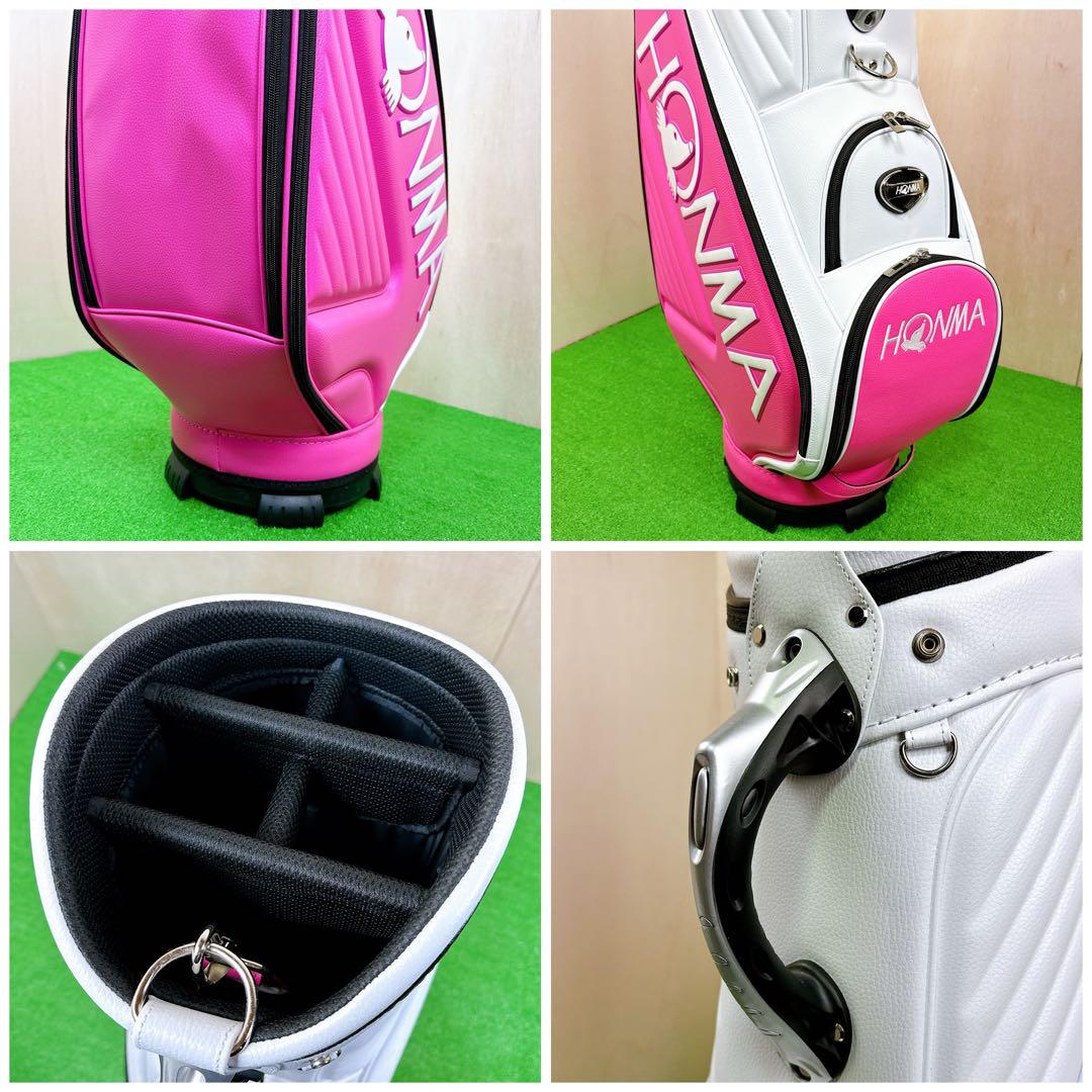美品】 HONMA キャディバッグ イ•ボミ サイン刺繍 限定モデル ホンマ