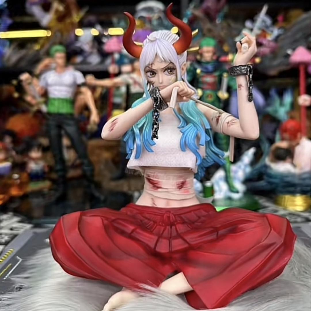 ワンピース ヤマト フィギュア ガレージキット 塗装済み完成品 POP