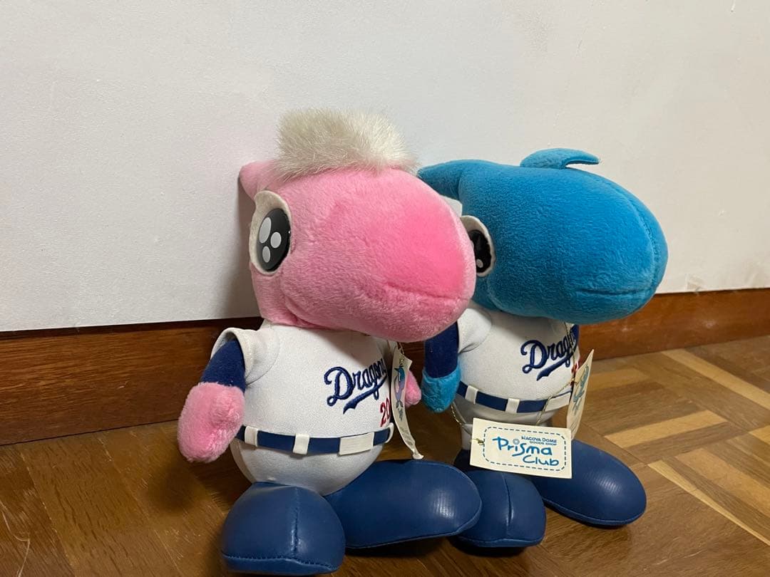 即日発送可】中日ドラゴンズ シャオロン パオロン ぬいぐるみ レア物