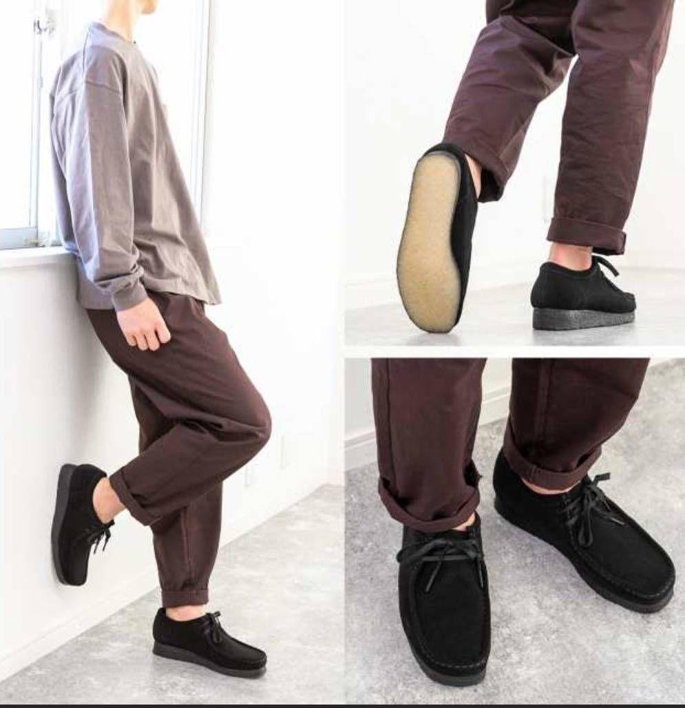Clarks ブラック Wallabee 28.5cm クラークス ワラビー
