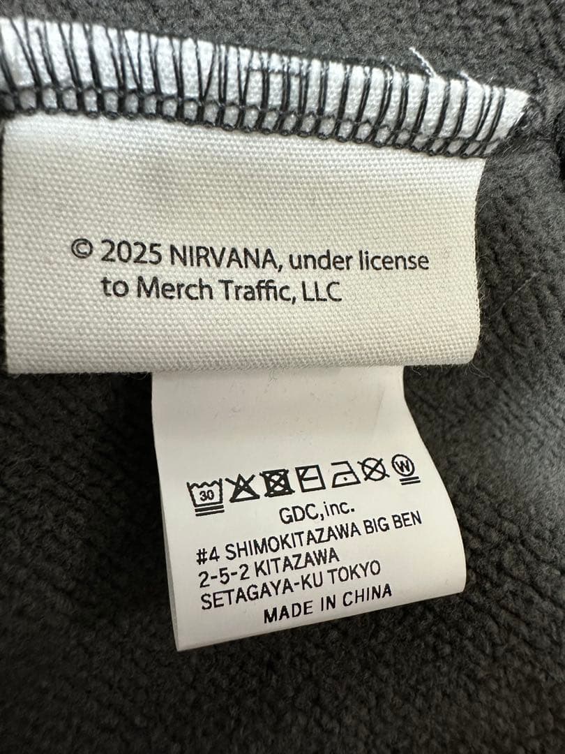 GDC NIRVANA Collabo Crew Sweat キムタク着 L - メルカリ