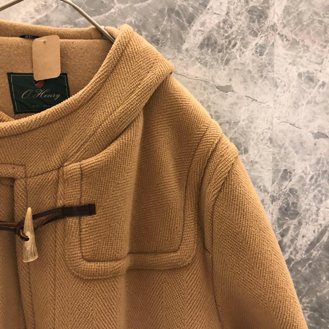 美品】O.Henry オー・ヘンリー ダッフルコート ブラウン L レディース