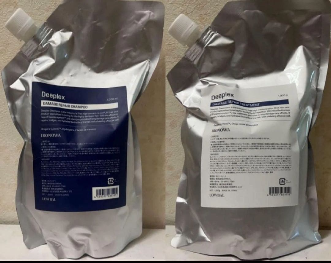 イロノワ ディープレックス シャンプー トリートメント 1000ml セット