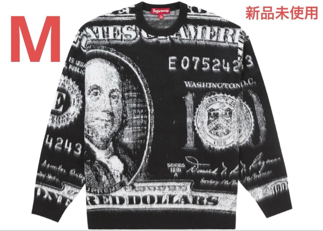 新品未使用 Supreme Money Sweater Msize シュプリーム Supreme Money Sweater White | eBay