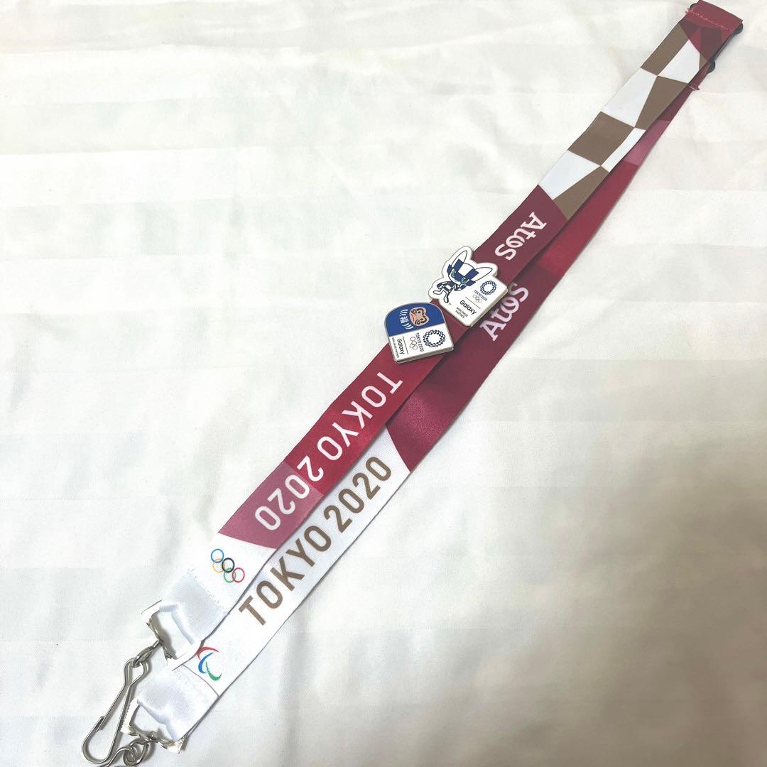 東京 オリンピック 2020 ネックストラップ ピンバッジ 非売品 入手困難