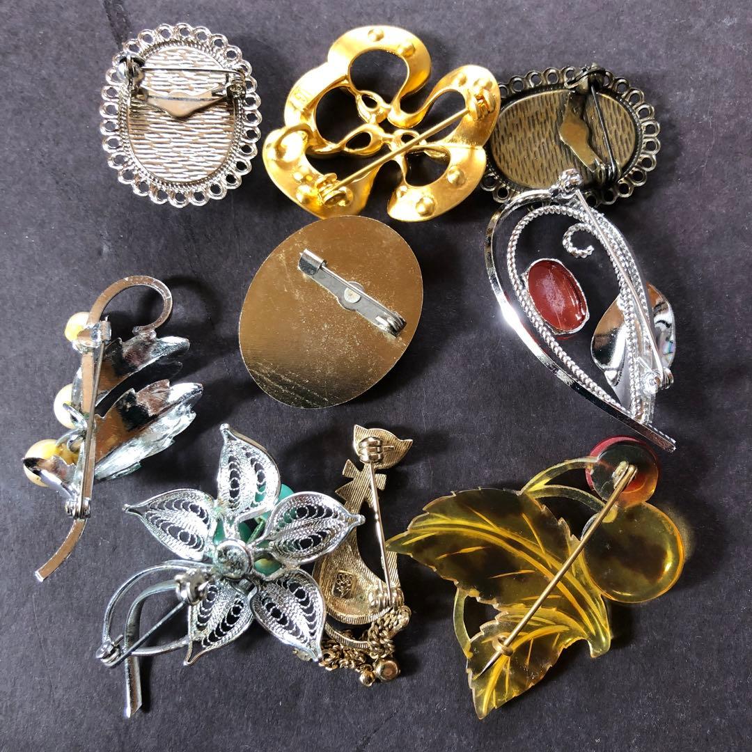 昭和レトロ ブローチ まとめ売り 花 - メルカリ