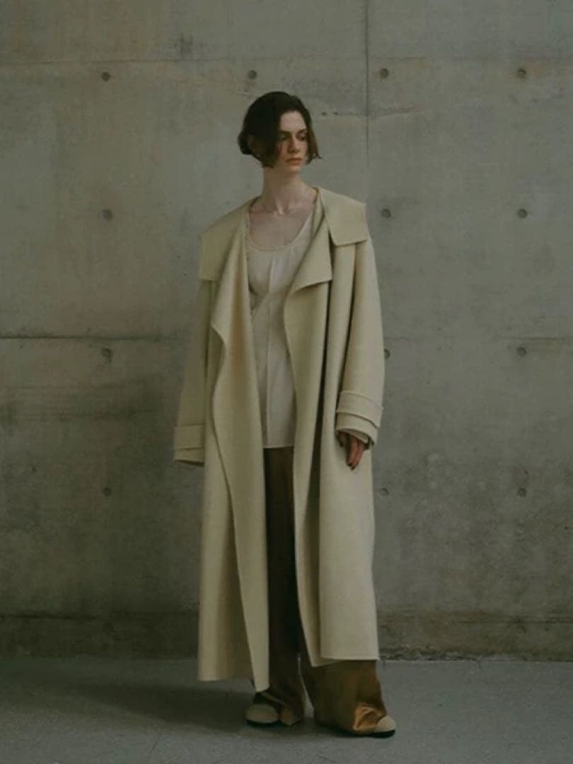 ETRE TOKYO ウールフーディーリバーコート - メルカリ