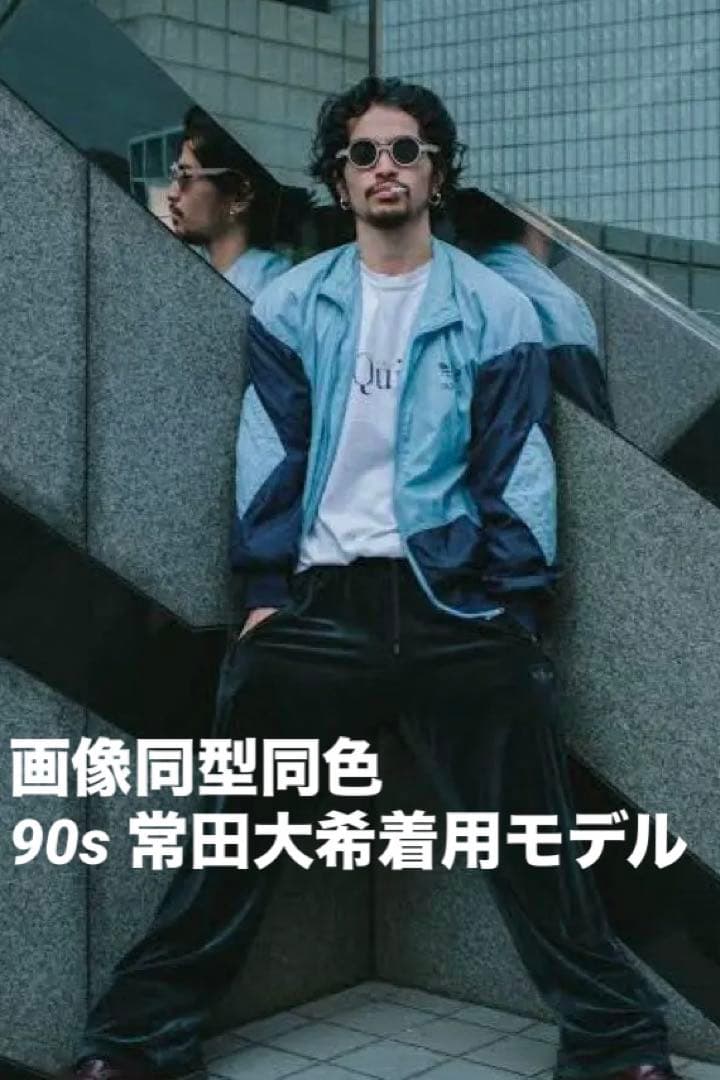 adidas ナイロンジャケット 90s 万国旗タグ 常田大希着用 - メルカリ