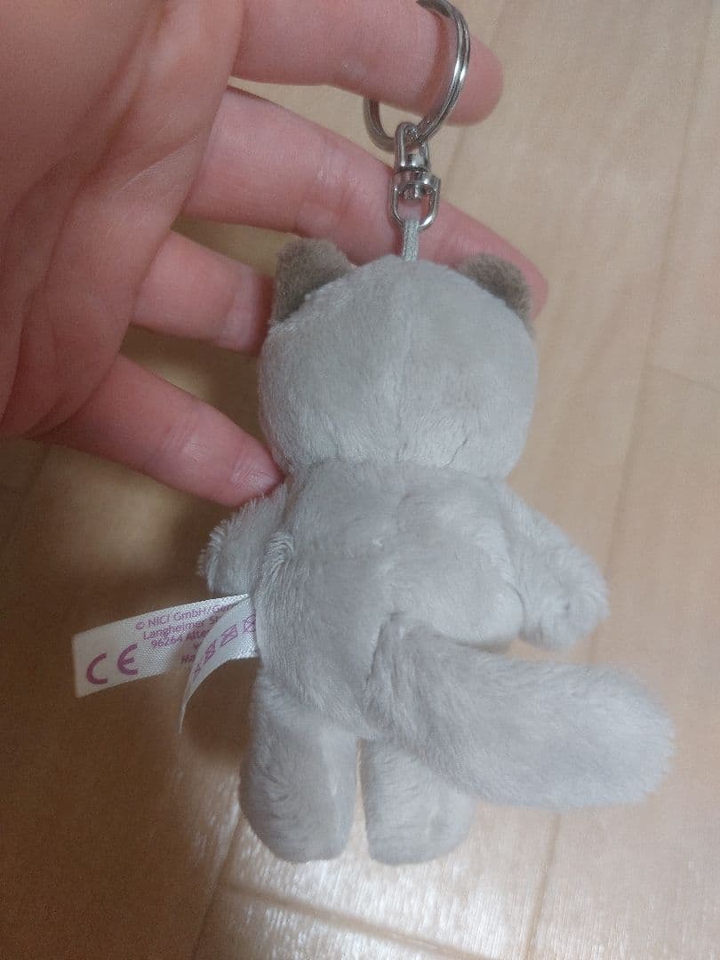 NICI nici ニキ スノーキャットグレー キーリング - メルカリ