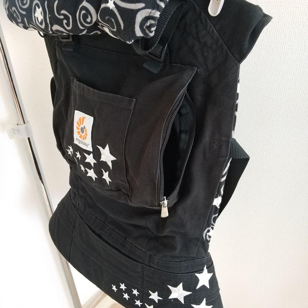 エルゴ ベビー 抱っこ紐 ギャラクシー ブラック 黒 星柄 - メルカリ