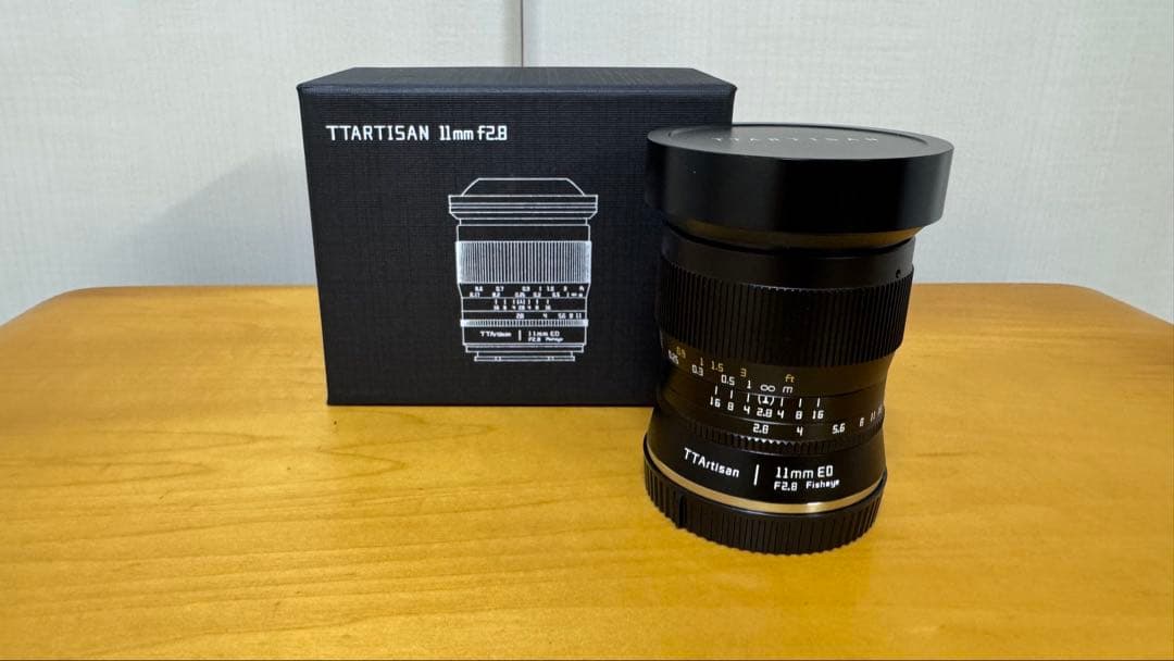 【新品同様】TTArtisan11mm f/2.8 Fisheye Zマウント TTArtisan 11mm f/2.8 Fisheye ソニーEマウント フルサイズ 単焦点