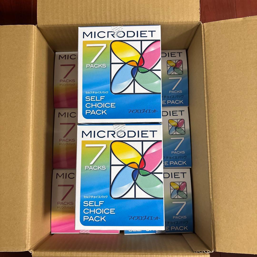 マイクロダイエット　ドリンク56食分 マイクロダイエット ドリンクミックスパック7食｜栄養バランスとおいし