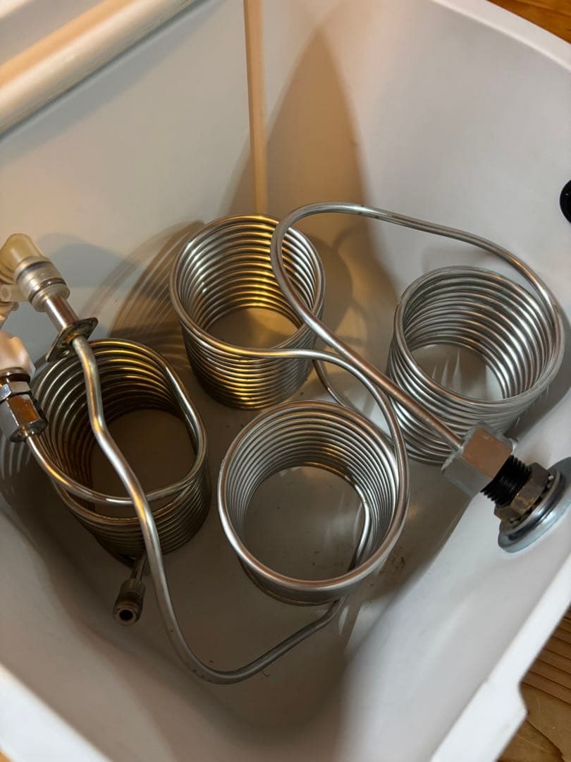 ロングビールコイル！自作氷令式ビールサーバーディスペンサーセット