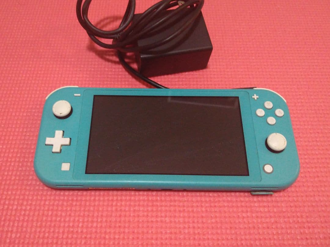 NintendoSwitch　lite　ターコイズ　充電器つき　ジャンク品 Nintendo Switch Lite ターコイズ 本体 充電器付き｜Yahoo!フリマ（旧