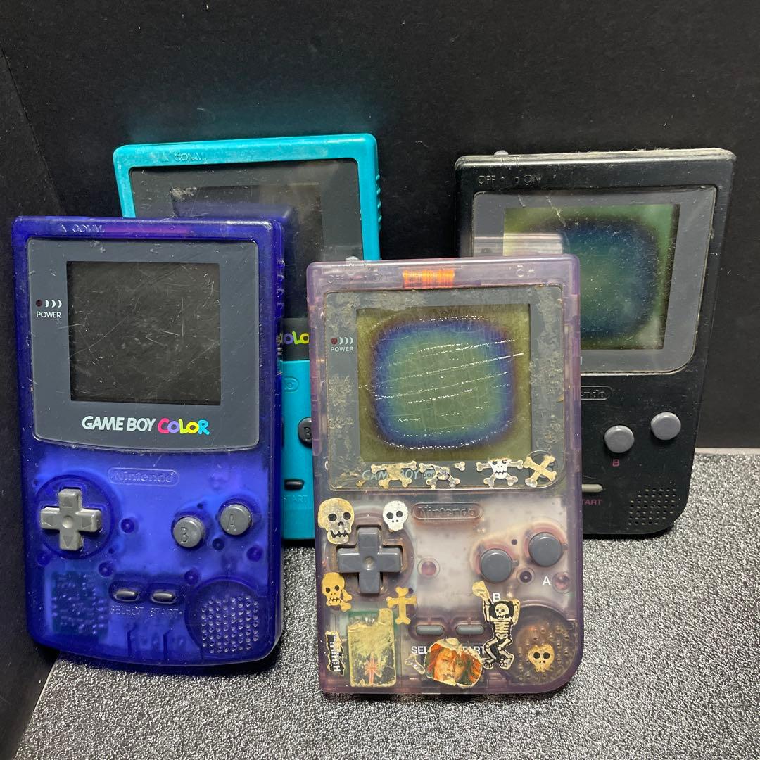 ゲームボーイカラー含む本体 4台セットジャンク - メルカリ