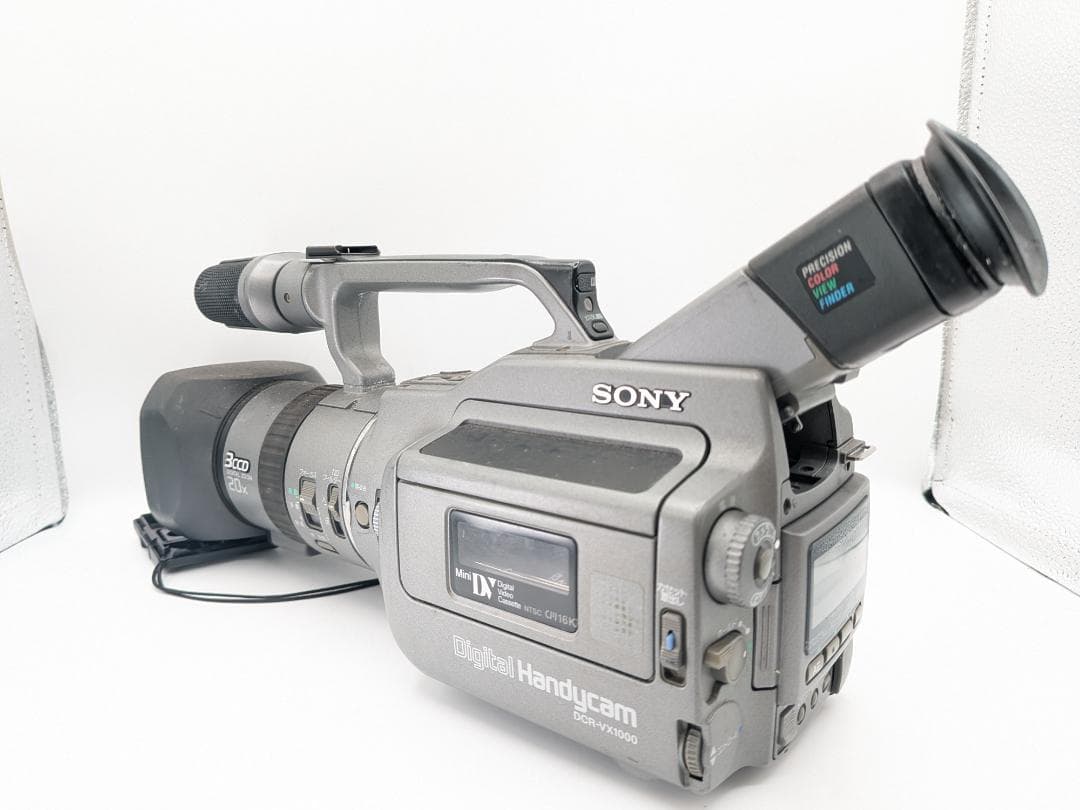 DV時代の金字塔・注意点あり】Sony ビデオカメラ DCR-VX1000 - メルカリ