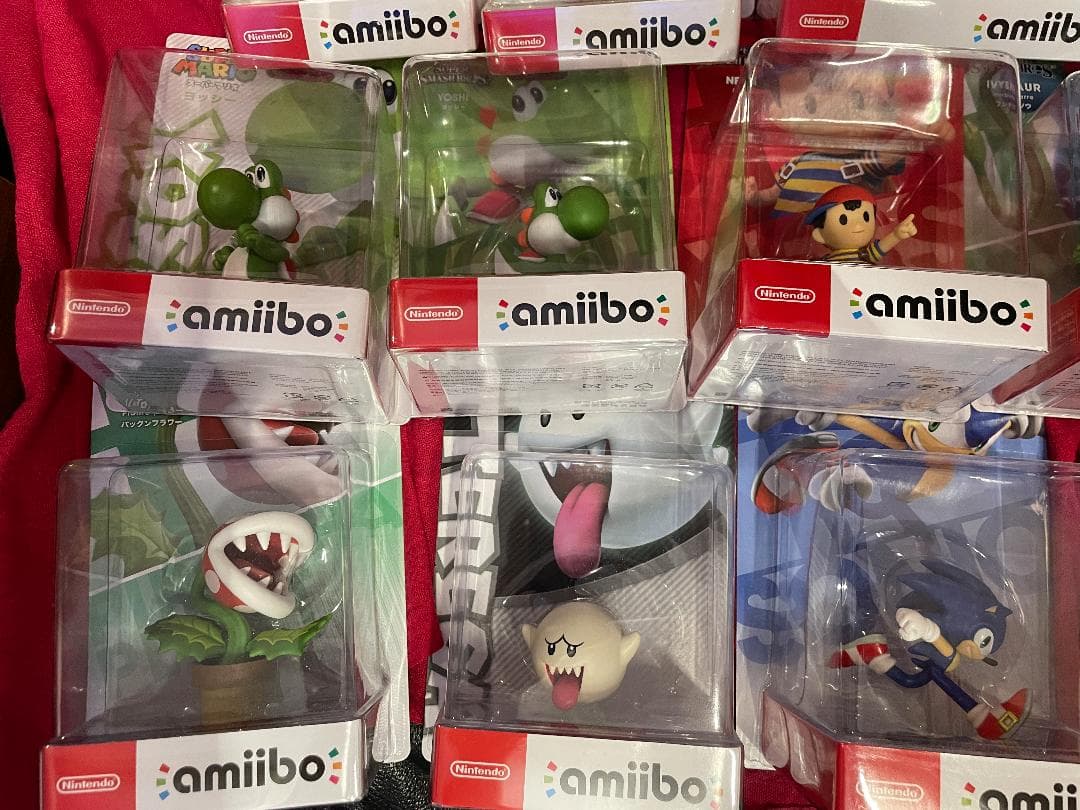 新品アミーボ amiibo ピクミン・ポケモン・スプラトゥーン等々19体