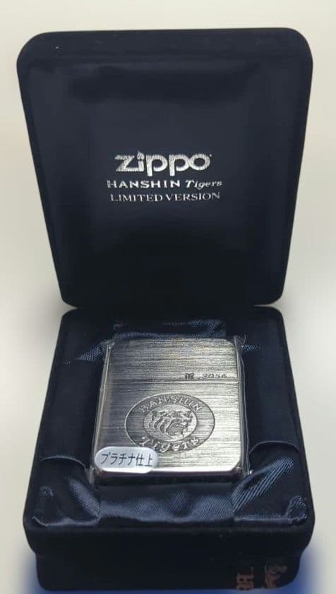 未開封】zippo / 1941レプリカ阪神タイガース球団立体ロゴ2002年製