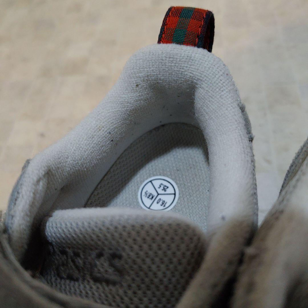 16.0cm】ファミリア familiar アシックス スニーカー グレー - メルカリ