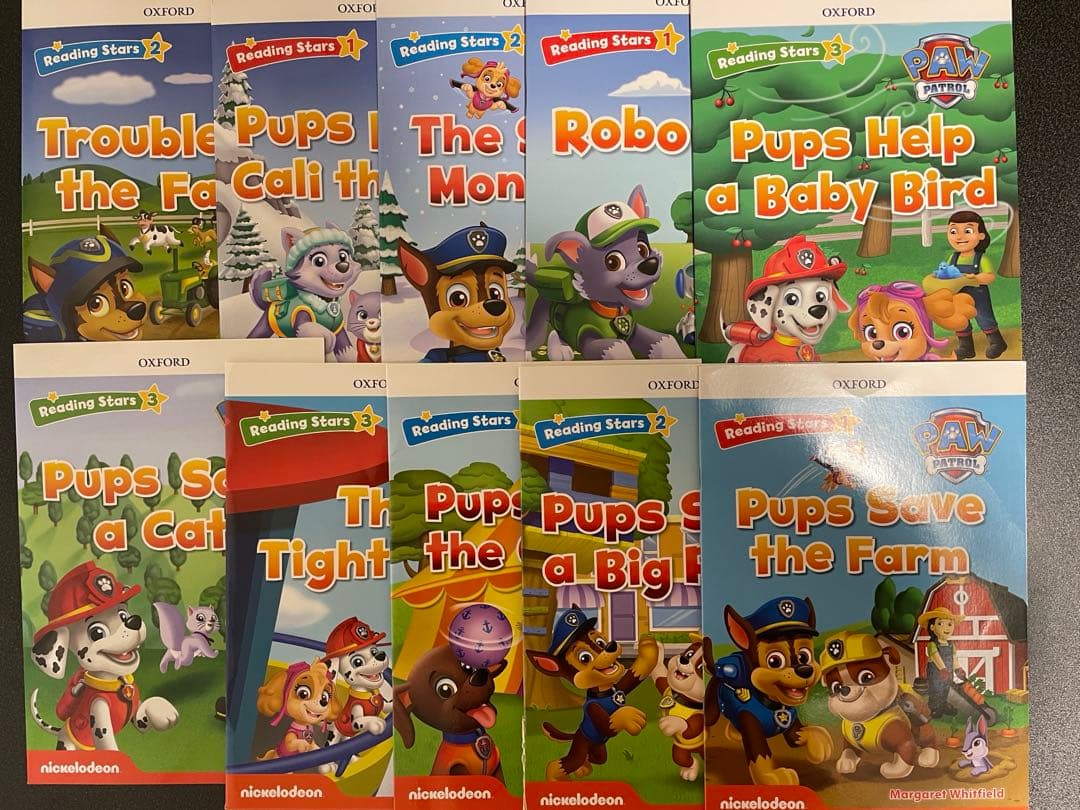 Reading stars paw patrol20冊セット opp01.jpg
